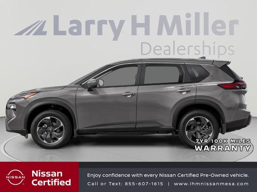 Gun Metallic 2025 Nissan Rogue SV