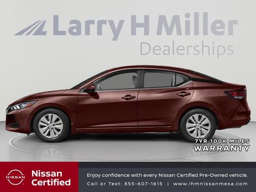 Rosewood Metallic 2023 Nissan Sentra SV