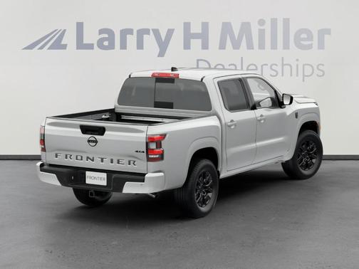 Glacier White 2026 Nissan Frontier SV