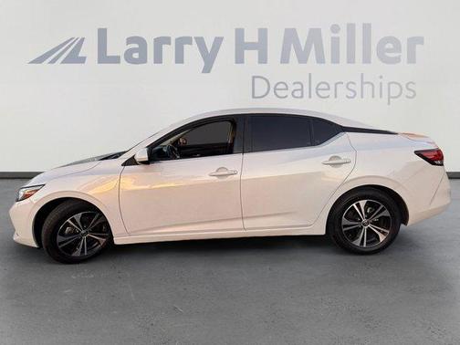 Aspen White 2022 Nissan Sentra SV