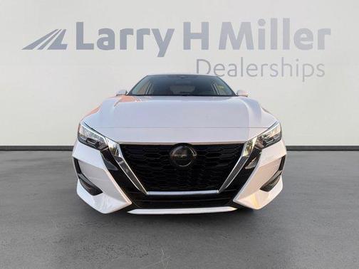 Aspen White 2022 Nissan Sentra SV