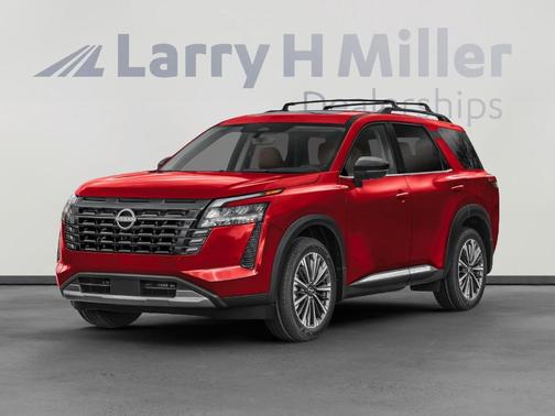 2t Red Blk Roof 2026 Nissan Pathfinder Platinum