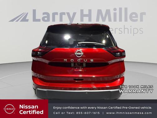 Scarlet Ember 2025 Nissan Rogue S