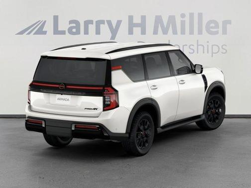 Aspen White Tricoat 2026 Nissan Armada PRO-4X