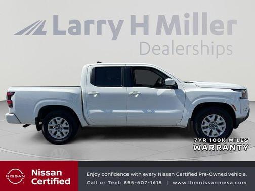 Glacier White 2024 Nissan Frontier SV