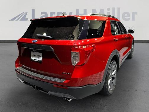 Red Metallic 2023 Ford Explorer XLT