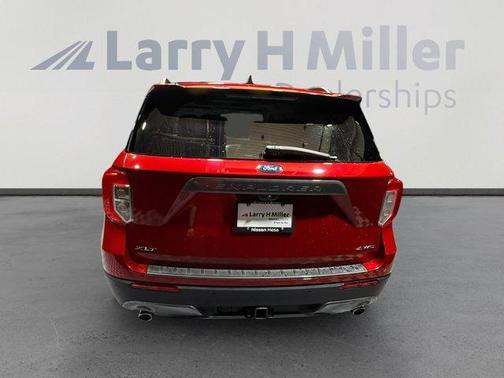 Red Metallic 2023 Ford Explorer XLT