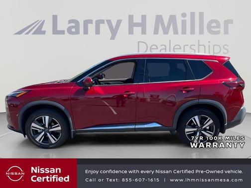Scarlet Ember 2023 Nissan Rogue SL