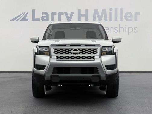 Glacier White 2026 Nissan Frontier SV