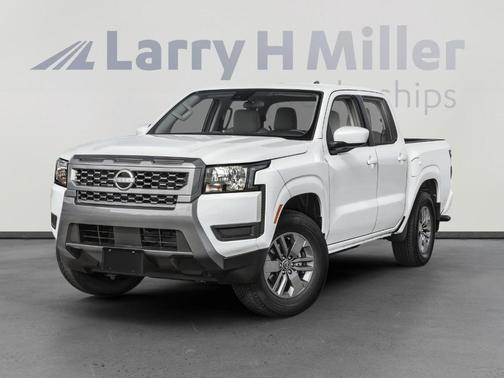 Glacier White 2026 Nissan Frontier SV