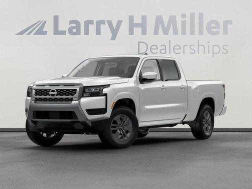 Glacier White 2026 Nissan Frontier SV