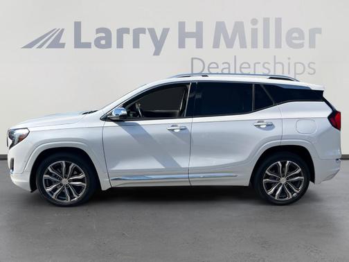 White Frost Tri-Coat 2020 GMC Terrain Denali