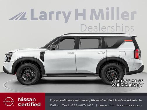 Aspen White 2025 Nissan Armada PRO-4X