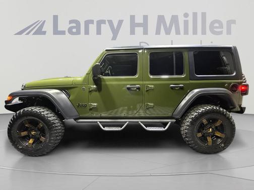 Sarge Green Clearcoat 2023 Jeep Wrangler Sport