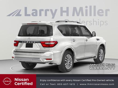 Aspen White 2023 Nissan Armada SL