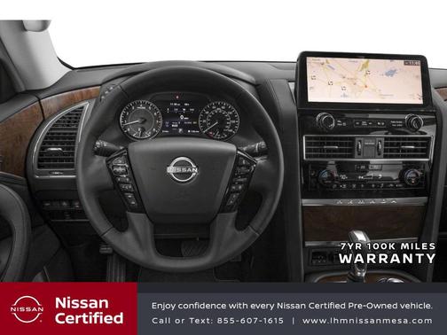 Aspen White 2023 Nissan Armada SL