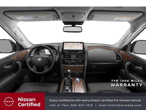 Aspen White 2023 Nissan Armada SL