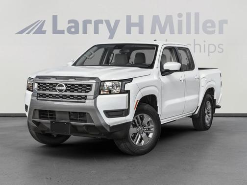 Glacier White 2026 Nissan Frontier SV