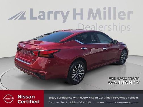 Scarlet Ember 2023 Nissan Altima 2.5 SV