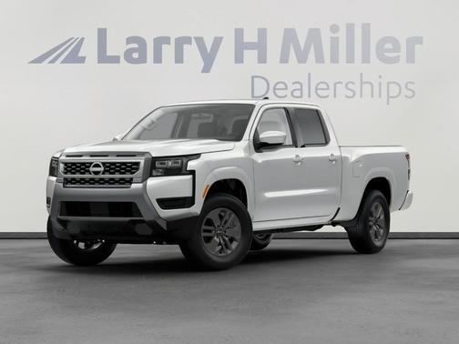 Glacier White 2026 Nissan Frontier SV