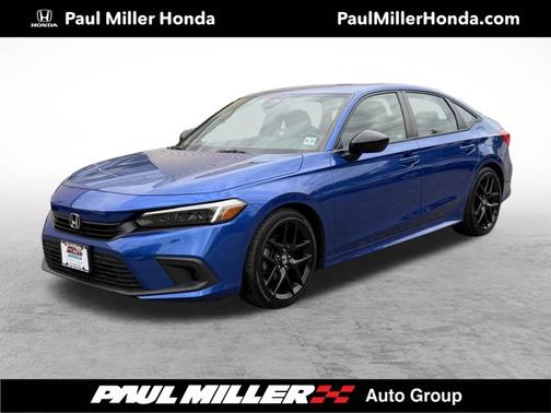 Aegean Blue Metallic 2022 Honda Civic