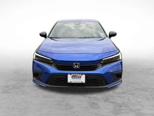 Aegean Blue Metallic 2022 Honda Civic