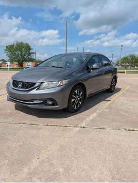 Gray 2013 Honda Civic EX-L
