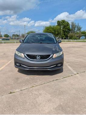 Gray 2013 Honda Civic EX-L