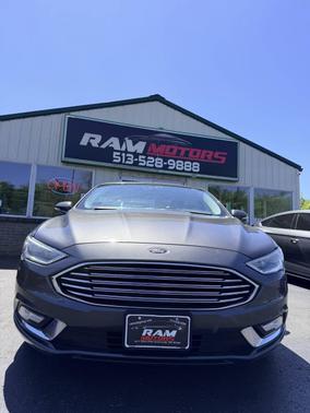 Magnetic Metallic 2018 Ford Fusion Titanium