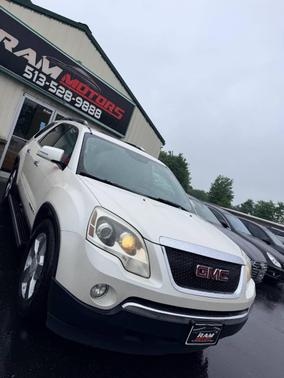Orange 2008 GMC Acadia SLT-2