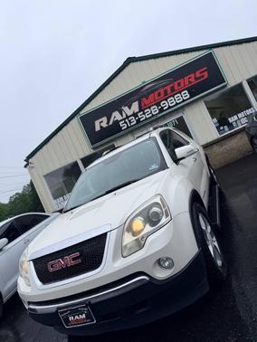 Orange 2008 GMC Acadia SLT-2
