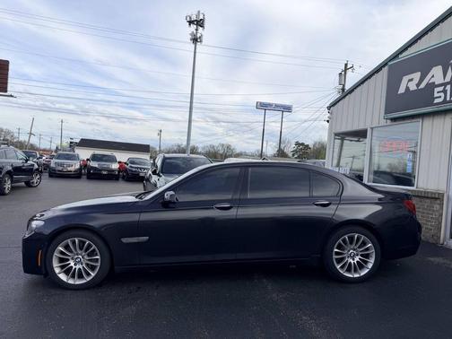 Gray 2012 BMW 750 Li