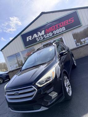 White Gold Metallic 2017 Ford Escape Titanium