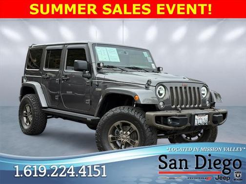 2016 Jeep Wrangler Unlimited Sahara