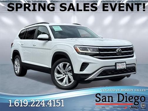 2021 Volkswagen Atlas 3.6L SE w/Technology