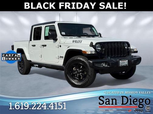 2021 Jeep Gladiator Willys 4x4