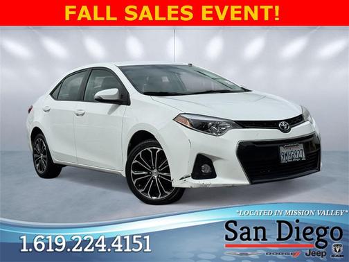 2016 Toyota Corolla S Plus