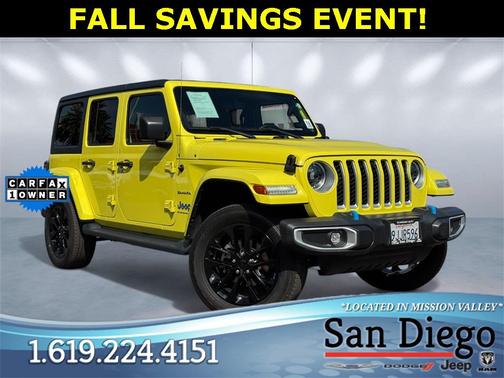 2023 Jeep Wrangler 4xe Sahara