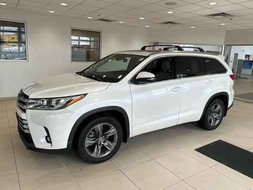 Blizzard Pearl 2019 Toyota Highlander Limited Platinum