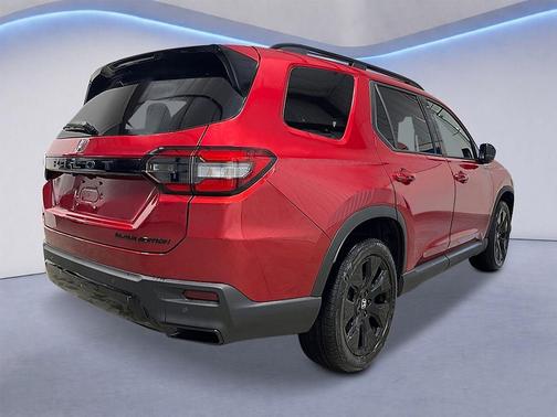 Radiant Red Metallic II 2026 Honda Pilot Black Edition