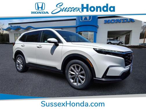 Platinum White Pearl 2024 Honda CR-V EX-L