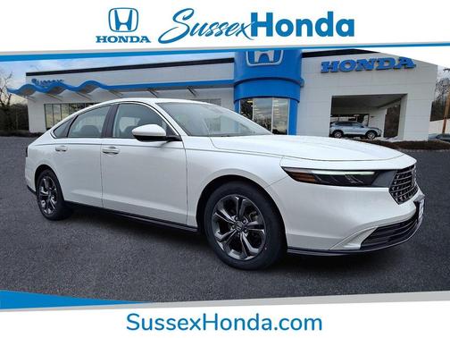 White 2023 Honda Accord EX