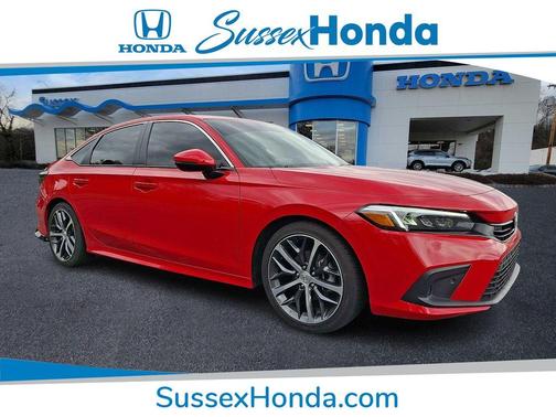 Rallye Red 2024 Honda Civic Touring