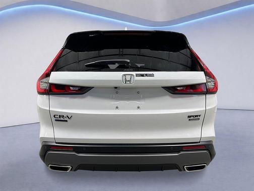 Platinum White Pearl 2026 Honda CR-V Hybrid Sport Touring