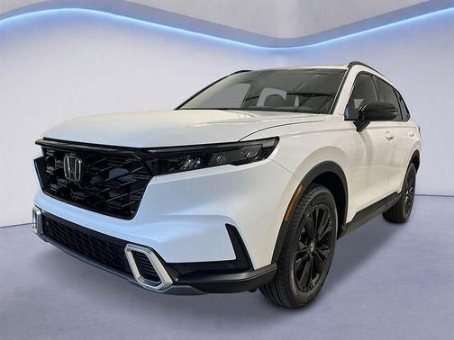 Platinum White Pearl 2026 Honda CR-V Hybrid Sport Touring