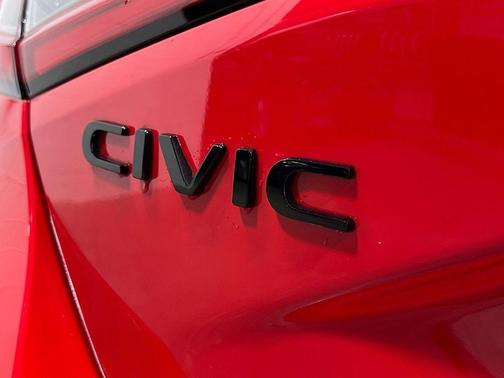 Red 2026 Honda Civic Hybrid Sport Touring