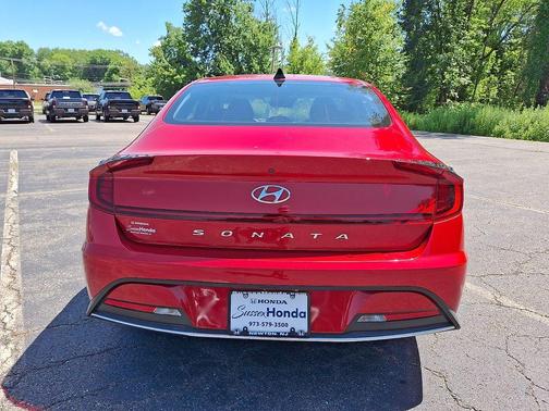 Calypso Red 2021 Hyundai SONATA SE