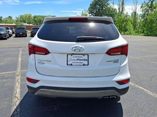 Frost White Pearl 2017 Hyundai Santa Fe Sport 2.0L Turbo Ultimate