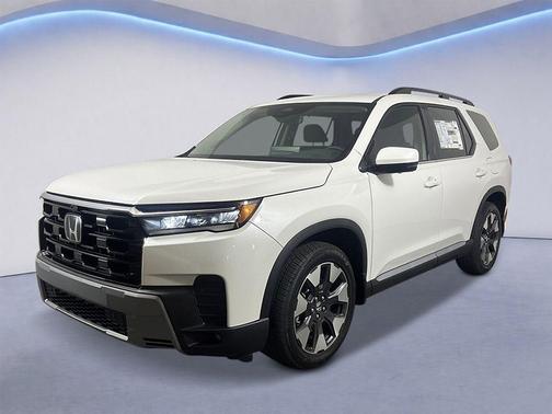 Platinum White Pearl 2026 Honda Pilot Elite