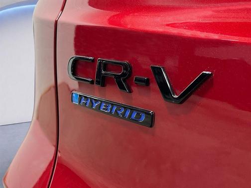 Radiant Red Metallic 2026 Honda CR-V Hybrid Sport Touring